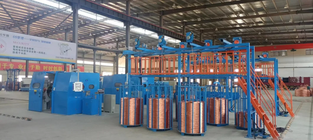 1+6+12 Copper Wire Regular Strander Stranding Machine Double Twist Twister Bunching Machine