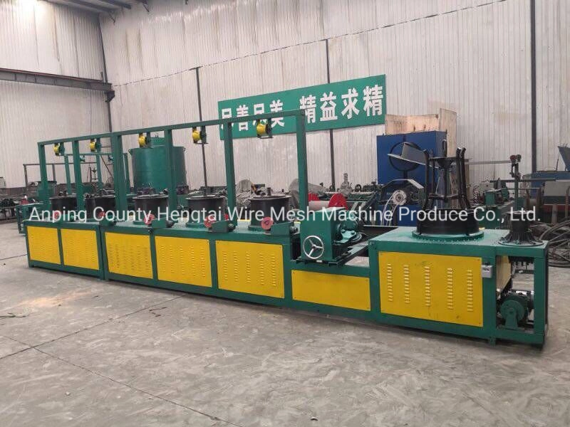 Five Pots Wire Drawing Machine with Wire Take-up Machine