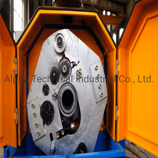 Automatic Heavy-Duty Armoring Machine for Marine Cable with Monitoring System