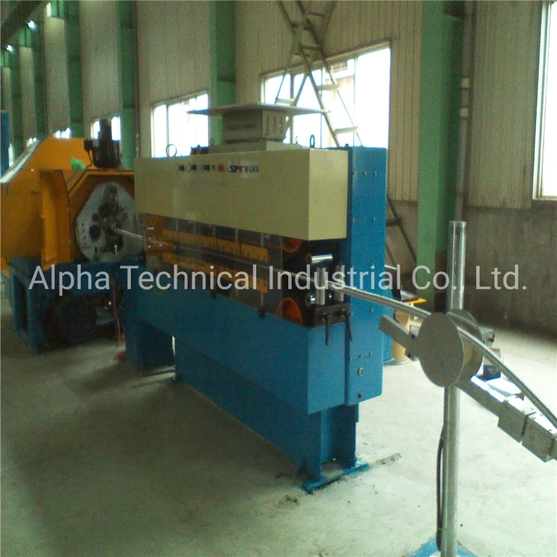 Heavy Duty Steel Strip Interlock Cable Armoring Machine