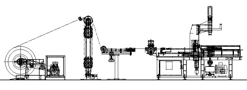 Motorized Cable Pay-off/Take up Machine