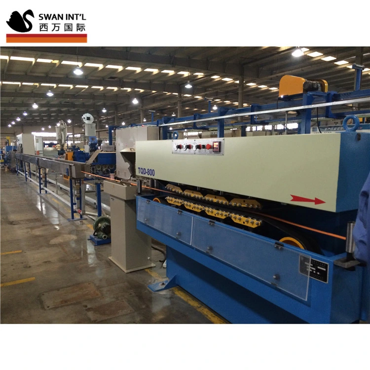 Swan Extruding Power Cable Jacket Extruder Extruding Machine 90 Power Cable Sheath Extrusion Line